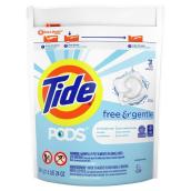 Tide PODS Free & Gentle 1-Pack 31-Count Scent Free High Efficiency Laundry Detergent