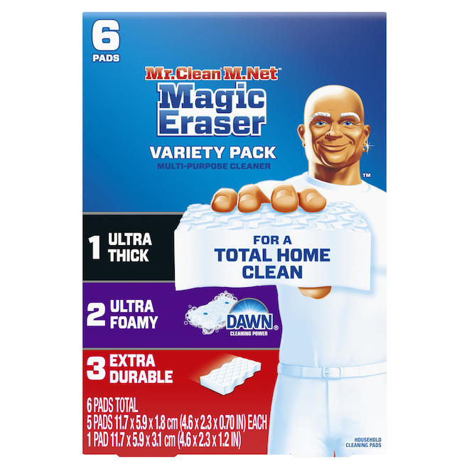 Mr. Clean Magic Eraser Variety Pack - Pack of 6