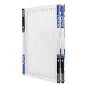 Duststop Premium Electrostatic Pleated Air Filter - 16-in x 25-in x 1-in - Synthetic - 2-Pack