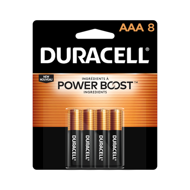 Pack of 8-AAA Batteries