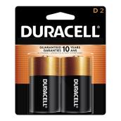 "D" CopperTop Alkaline Batteries - 2 Pack