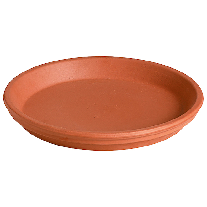 Entreprises Marsolais Terra-Cotta Clay Saucer - 11 po