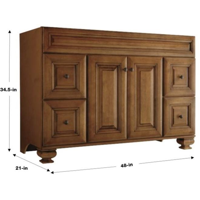 Diamond NOW Ballantyne 48-in Birch Bathroom Vanity