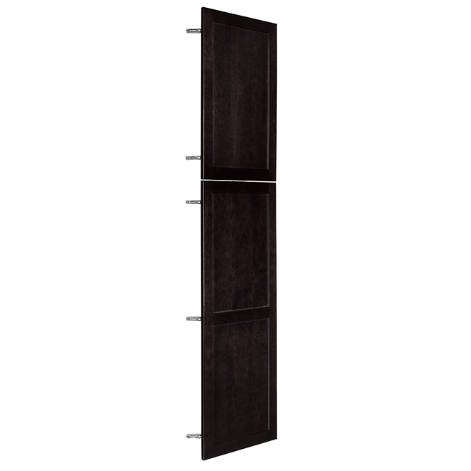 Nimble Pantry Door Kit Brownstone Beat 18 X 79 Brown Rona