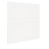 Drawer Fronts Kit for 2-Drawer Cabinet - 15 X 30 - White