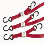 Sangle de fixation pour VTT, crochets 3/8", nylon, 5'