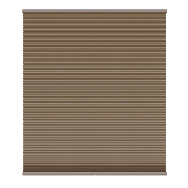 Levolor Trim+Go Cordless Room Darkening Cellular Shade Polycotton 48-in  x 72-in Toffee LCECLD4807210D RONA