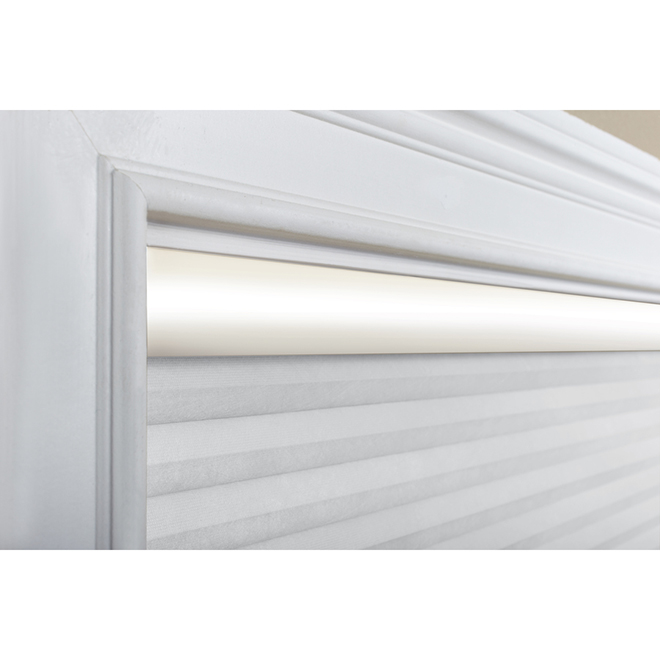 Levolor Cordless LightFiltering Cellular Shade 48in x 72in Snow LCECLF4807205D RONA