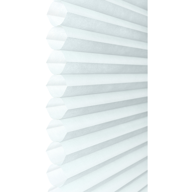 Levolor Cordless LightFiltering Cellular Shade 60in x 72in Snow LCECLF6007205D RONA