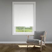 Toile de fenêtre Levolor sans cordon, 73 po x 72 po, blanche