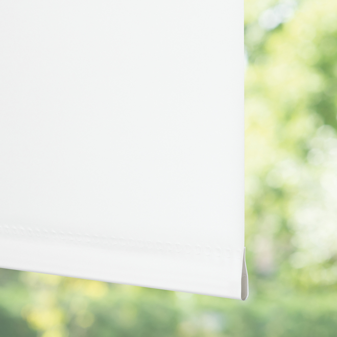 Levolor Roller Shade - Room Darkening - 73-in x 78-in - White