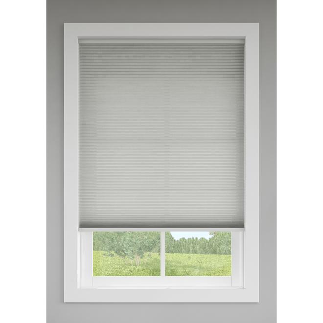 Levolor Polycotton 48 x 72-in Cordless Cellular Blind in Graphite Colour