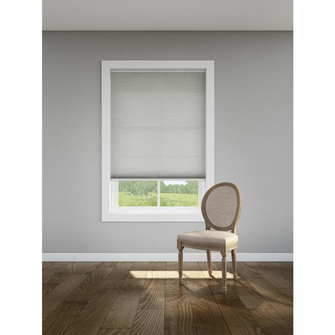 Levolor Polycotton 48 x 72-in Cordless Cellular Blind in Graphite Colour