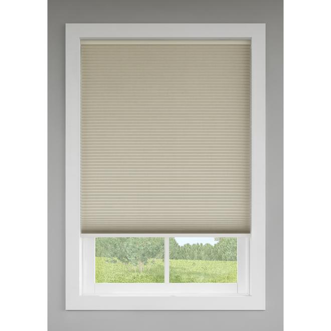 LEVOLOR Sand BO Cellular Shade Cordless 24-in x 72-in