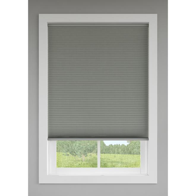 LEVOLOR Graphite BO Cellular Shade Cordless 24-in X 72-in