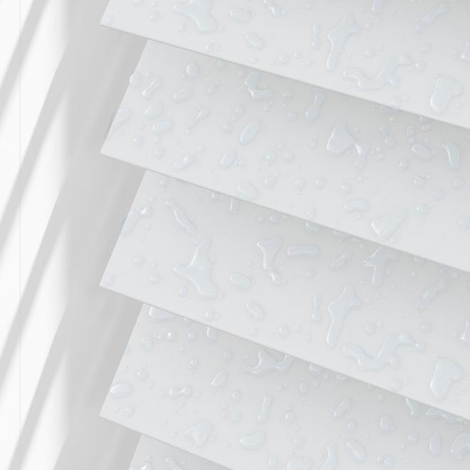 LEVOLOR 2IN 47X48 White Strap Faux Wood