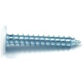Reliable Fasteners Truss Head Metal Screws - White - #2 Square Drive - 100 Per Pack - #8 x 5/8-in L