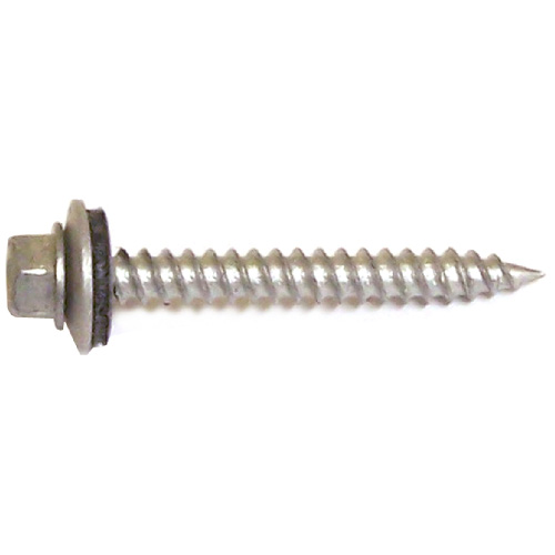 Reliable Metal Screws - Hex Head - Dacrotized - Steel - Self Tapping -#9 dia x 1 1/2-in L - 100-Pack