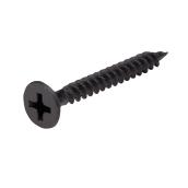 Reliable Drywall Screws - Bugle Head - Steel - Black Phosphate - Fine - #6 dia x 1 1/4-in L - 500-Pack