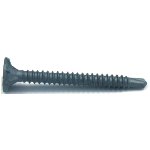 Reliable Drywall Screws - Bugle Head - Steel - Black Phosphate - #6 dia x 1  5/8-in L - 100-Pack DS6158C1