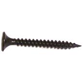 Reliable Bugle-Head Drywall Screws - Fine Thread - Black Phosphate - 8000 Per Pack - #6 x 1 1/4
