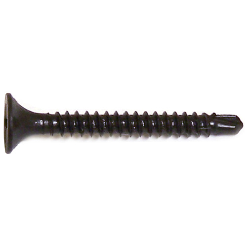 Reliable Drywall Screws - Bugle Head - Zinc-plated Steel - Fine Thread - #6 dia x 1 1/4-in L - 100-Pack