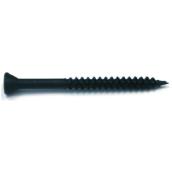 Reliable Drywall Screws - Flat Finishing Head - Steel - Black Phosphate - Fine Thread - #6 dia x 1 5/8-in L - 100-Pack