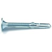 Reliable Fasteners Wafer Head Screws with Reamer - #10 x 1 7/16-in - 100 Per Pack - Zinc-Plated
