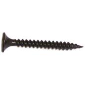 Reliable Fasteners Drywall Screws -Bugle Head - Fine Thread - Black Phosphate - #6 dia x 1 5/8-in L - 450-Pack