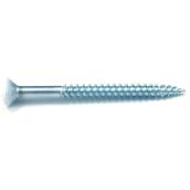 Reliable Fasteners Flat Head Wood Screws - White - Square Drive - 7 Per Pack - #8 x 2 1/2-in