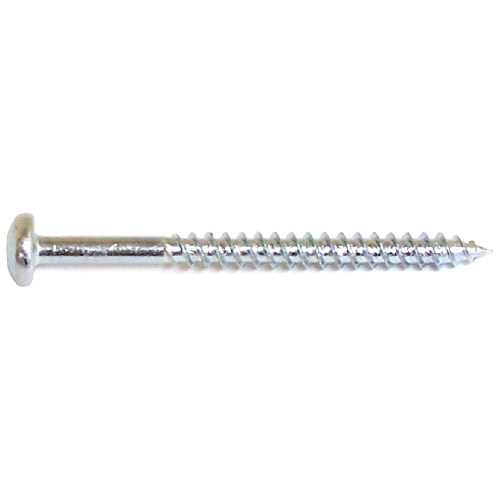 Reliable Fasteners Pan Head Wood Screws - #8 x 3/4-in - Zinc-Plated - Square Drive - 100 Per Pack