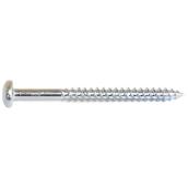 Reliable Fasteners Pan Head Wood Screws - #8 x 3/4-in - Zinc-Plated - Square Drive - 100 Per Pack