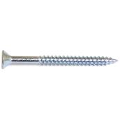 Reliable Fasteners Flat Head Wood Screws - #5 x 1-in - Zinc-Plated - 100 Per Pack - Square Drive