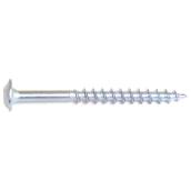 Reliable Fasteners Pan Head Pocket Screws with Washer- Zinc-Plated - Square Drive - 100 Per Pack - #8 x 1-in