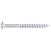 Reliable Fasteners Pan Head Pocket Head Screws with Washer - Zinc-Plated - 100 Per Pack - #8 x 1 1/8-in