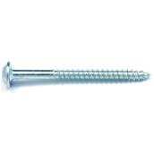 Reliable Fasteners Wafer-Head Zinc-Plated Wood Screw - #8 x 2 1/2-in - Self-Tapping - Thread-Cutting - 100 Per Pack