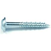 Reliable Fasteners Pan Head Wood Screws with Washer - Zinc-Plated - #2 Square Drive - 16 Per Pack - #8 x 1 1/8-in