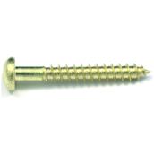 Reliable Fasteners Pan Head Wood Screws - #8 x 1 1/4-in - Zinc-Plated - 6 Per Pack - Square Drive