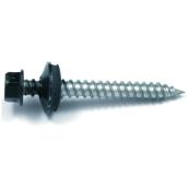 10 Metal ROOFING SCREWS: (250) Screws x 3 BONE WHITE Hex Head Sheet Metal  Roof Screw. Self starting/tapping metal to wood sheet metal siding screws.  EPDM was