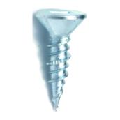 Reliable Fasteners Wood Screws - Flat Head with Nibs - Zinc-plated - Hi-lo Thread - #6 dia x 5/8-in L - 100-Pack