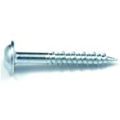 Reliable Fasteners Wood Screws - Zinc-plated - Pan Washer Head - Hi-lo Thread - #8 dia x 1 1/8-in L - 100-Pack
