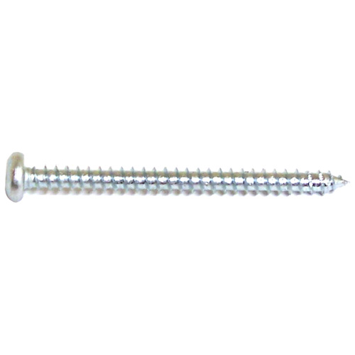 Reliable Fasteners Pan Head Screws - #4 x 3/8-in - 24 Per Pack - Zinc-Plated - Square Drive