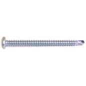 Reliable Fasteners Zinc-Plated Steel Screw - #8 x 2-in - Self-Drilling - Pan-Head - 5 Per Pack