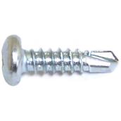 Reliable Fasteners Zinc-Plated Steel Screw - #6 x 3/8-in - Self-Drilling - Square Driver - 100 Per Pack