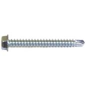 Reliable Fasteners Hex Head with Washer Screws - #10 x 1 1/4-in - Zinc-Plated - 8 Per Pack