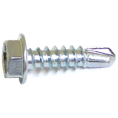 Reliable fasteners Hex Head with Washer Screws - #12 x 3/4-in - Zinc-Plated - 6 Per Box