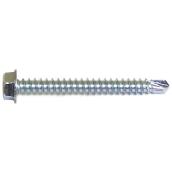 Reliable Fasteners Hex Head with Washer Screws - #12 x 1 1/2 - 6 Per Pack - Zinc-Plated