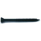 Reliable Fasteners Drywall Screws - Trim Head - Black Phosphate Steel - Fine Thread - #6 dia x 2 1/4-in L - 100-Pack