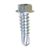 Reliable Fasteners Hex Head with Washer Screws - #10 x 1/2-in - Zinc-Plated - 100 Per Pack