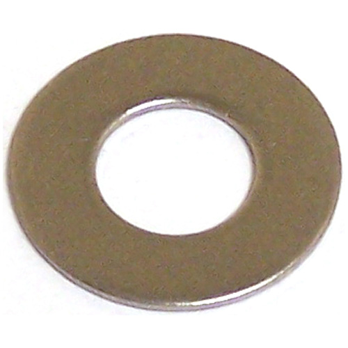 Reliable Fasteners Flat Ring Washer - #10 dia - Stainless Steel - 100 Per Pack